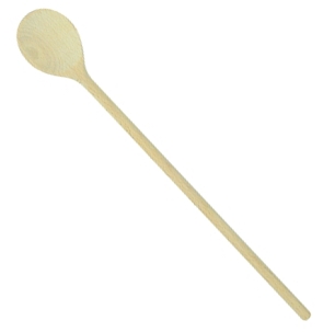 Vařecha 50 cm kulatá - bukové dřevo PROFI